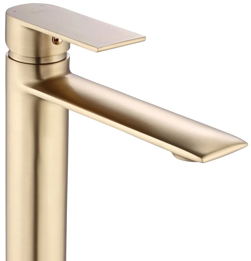 Baterie Veneta inalta auriu periat H29,5 cm