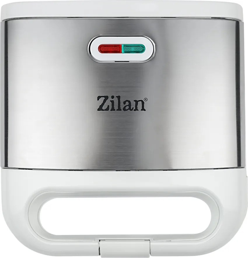 Aparat pentru facut sandwich Zilan ZLN1689, Termostat automat, Indicator luminos, Protectie supraincalzire, Picioruse antiderapante, 800W