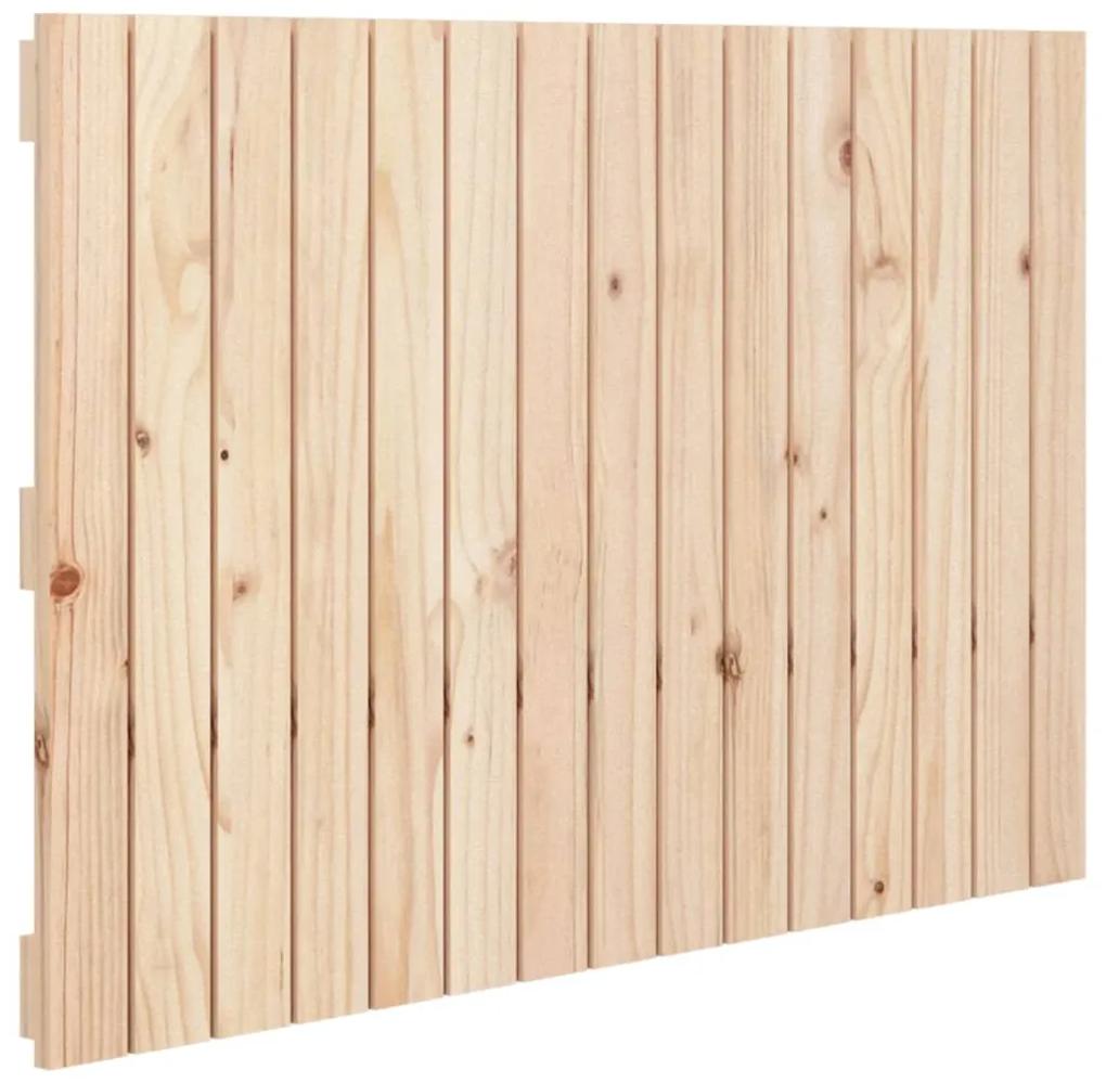824833 vidaXL Tăblie de pat pentru perete, 95,5x3x60 cm, lemn masiv de pin