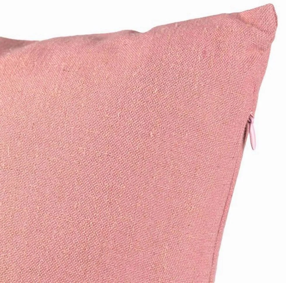 Perna Decorativa BlackPink cu Semnaturi, Model 2, 40x40 cm, Roz, Husa Detasabila, Burduf