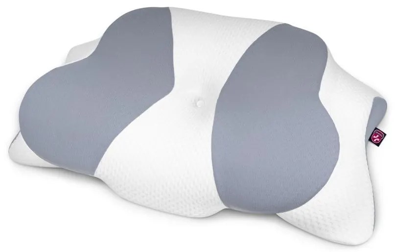 Pernă anatomică CONNECT IT CFH-6032-WH Gemini alb/gri