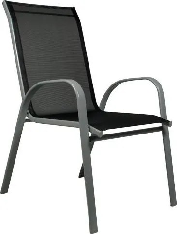 Set de mobilier de grădină, 7 bucăți de antracit