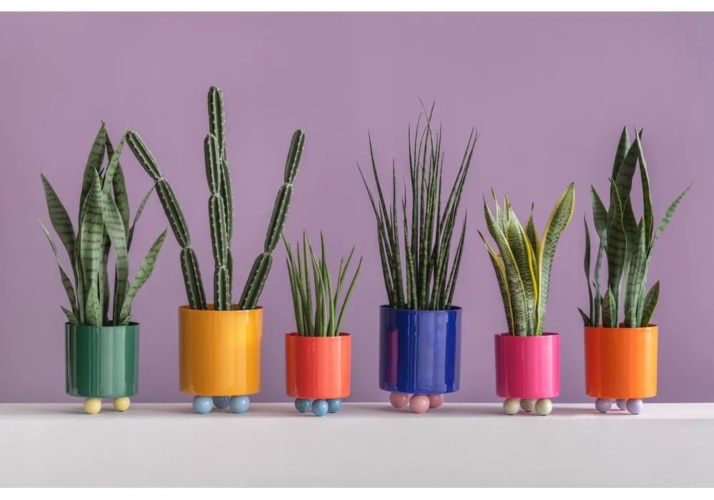 Ghiveci decorativ din metal ø 20 cm Double Funky – PT LIVING