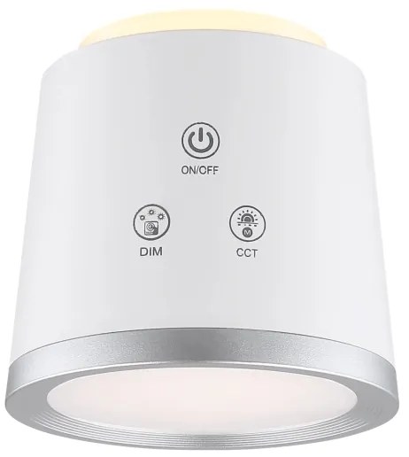 Globo 58454W - Lampă de birou LED tactilă reglabilă MEEYA LED/6W/3,7V albă
