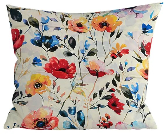 Fata de perna decorativa FLOREEN 45x45 cm, crem