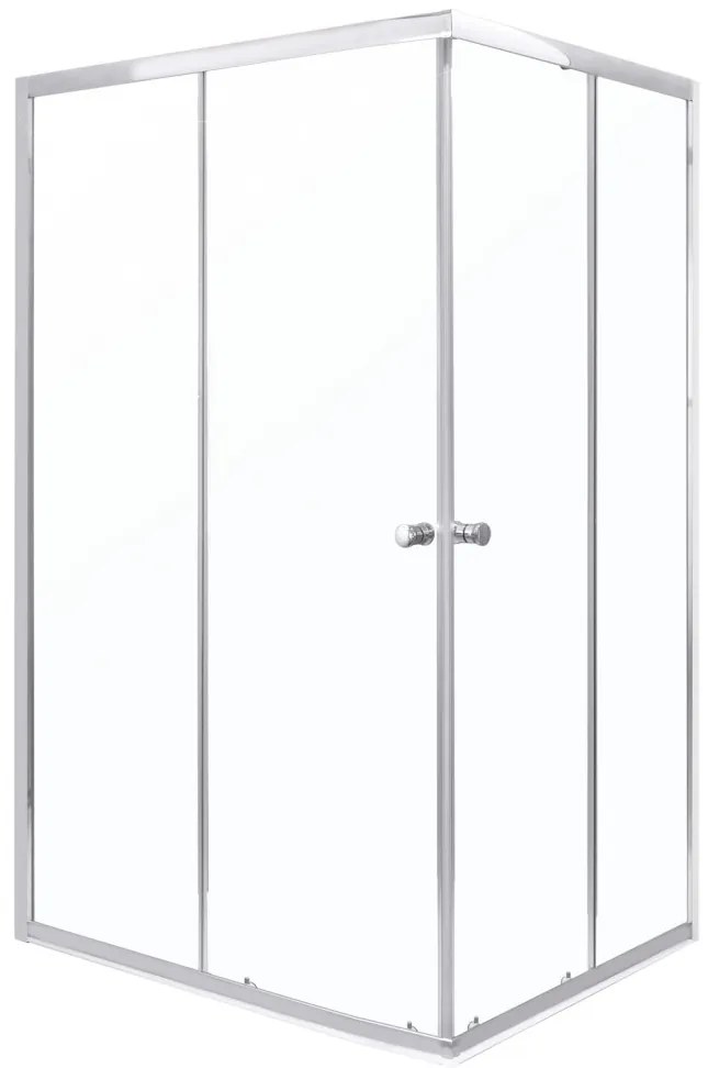 OLGA SQ 100x90 cabină de duș pătrată fără tavă de duș