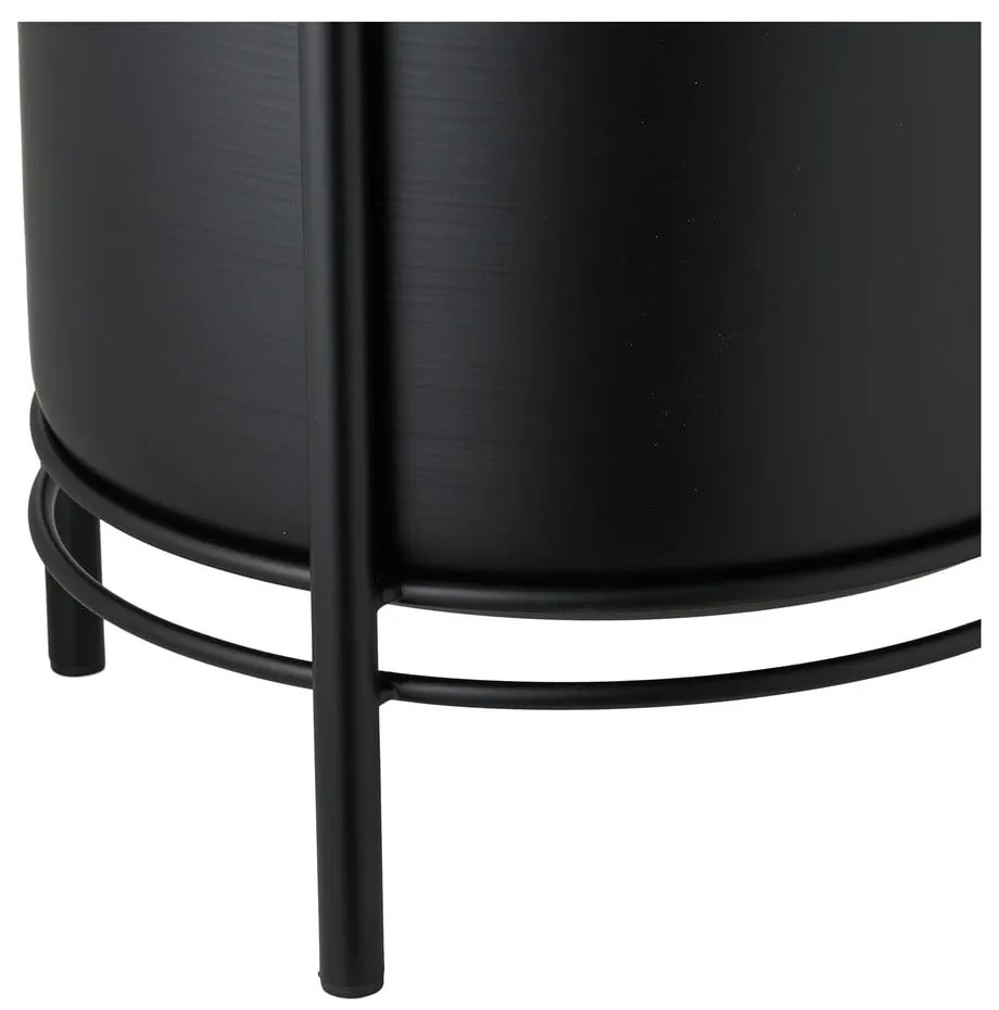 Ghivece decorative 2 buc. din metal ø 25 cm Svarta – House Nordic