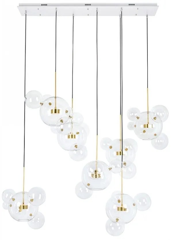 Lustra cu 7 pendule LED design modern Boliccine