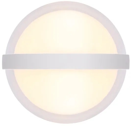 Aplică LED de exterior Globo 34157W ILLI LED/12W/230V IP54 alb