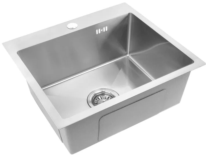 Chiuveta inox Liam cu baterie crom periat