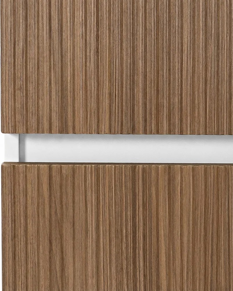 Dulap lateral suspendat Trent stejar alb-sunet