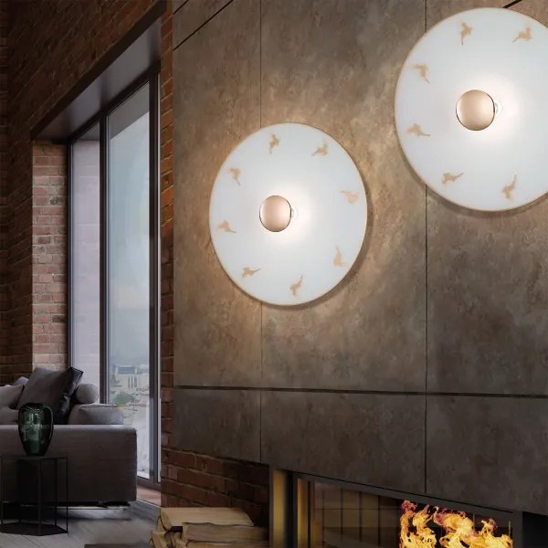 Aplică NONNA 1xE27/100W/230V 24K auriu căprioară Kolarz A1353.61.XL.3.Au.100