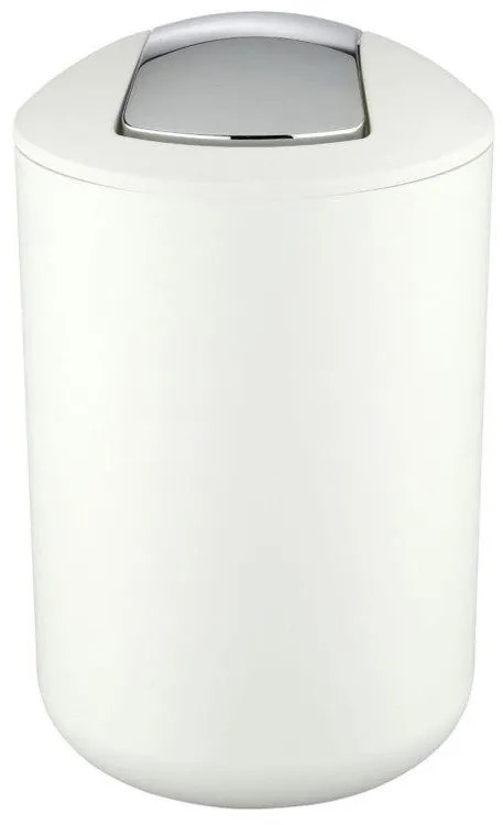 Coș de gunoi BRASIL, 6,5 l, WENKO, alb