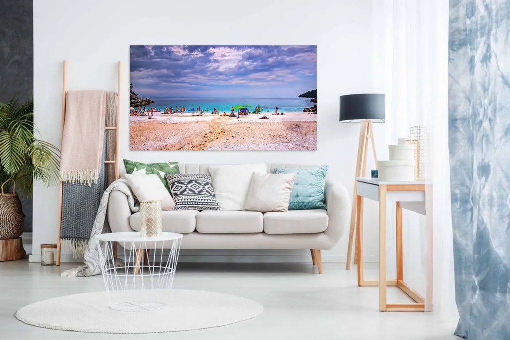 Tablou canvas Peisaj plaja vara - 70x50cm