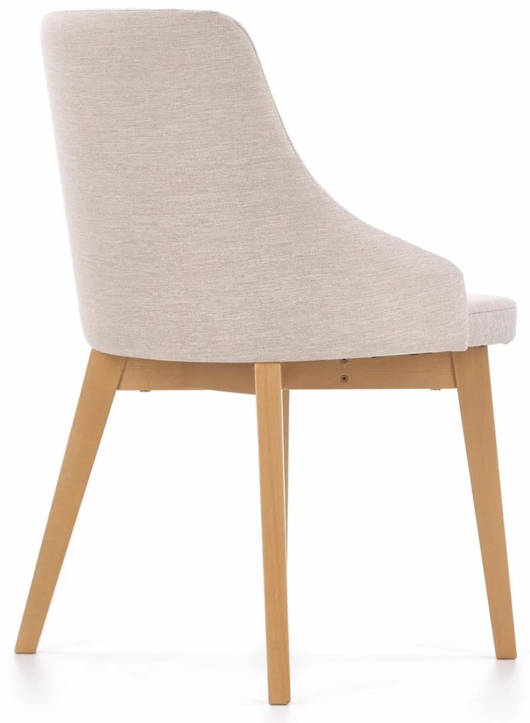 Scaun textil Toledo stejar miere/Inari22