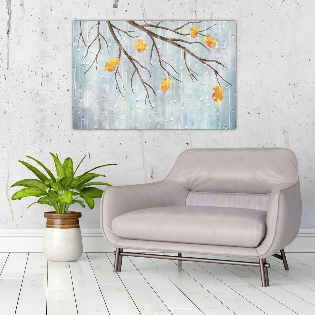 Tablou - Toamna ploioasă (90x60 cm)