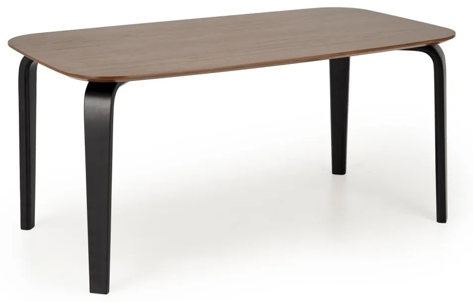 Masa Pedro nuc/negru L160 cm