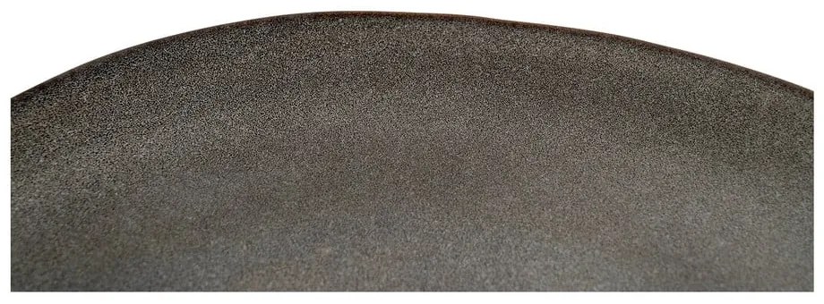 Farfurii gri 4 buc. din gresie ø 21 cm Selma – House Nordic