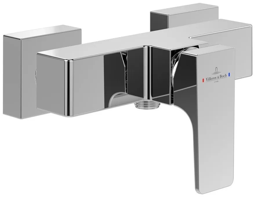 Baterie dus Villeroy&Boch Architectura Square monocomanda crom lucios