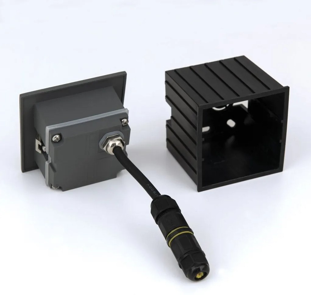 Spot LED incastrabil iluminat exterior IP65 LORO antracit