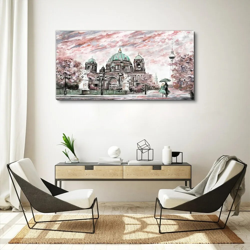 Tablou canvas Catedrala modernă din Berlin
