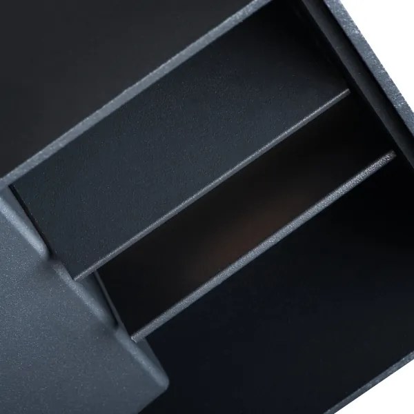 LED Aplică perete exterior REKA LED/7W/230V IP54 negru