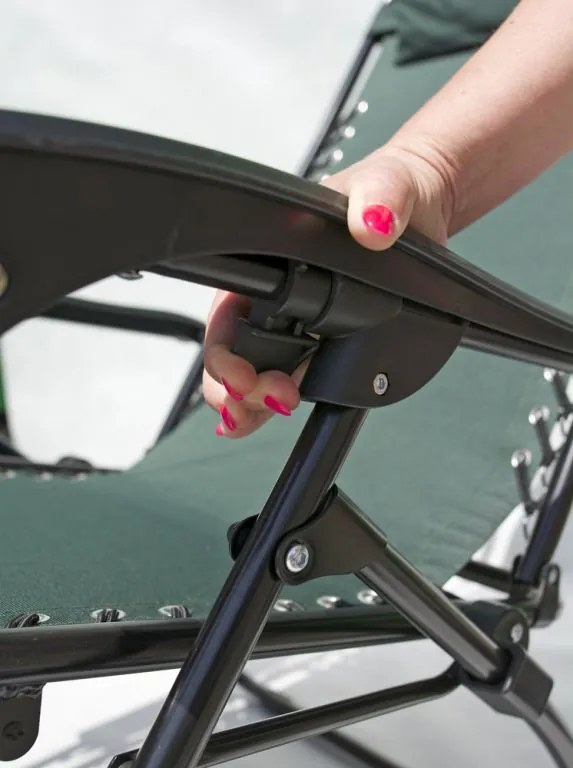 Scaun de grădină AN2320 OXFORD - negru