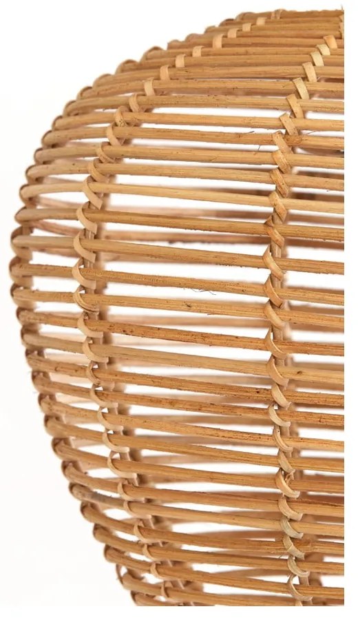 Abajur în culoare naturală ø 29 cm Latvia – Light & Living
