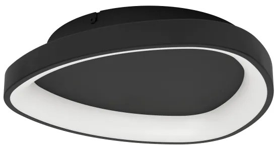 Plafonieră LED dimabilă Eglo 901584 LORETELLO LED/12W/230V negru + telecomandă