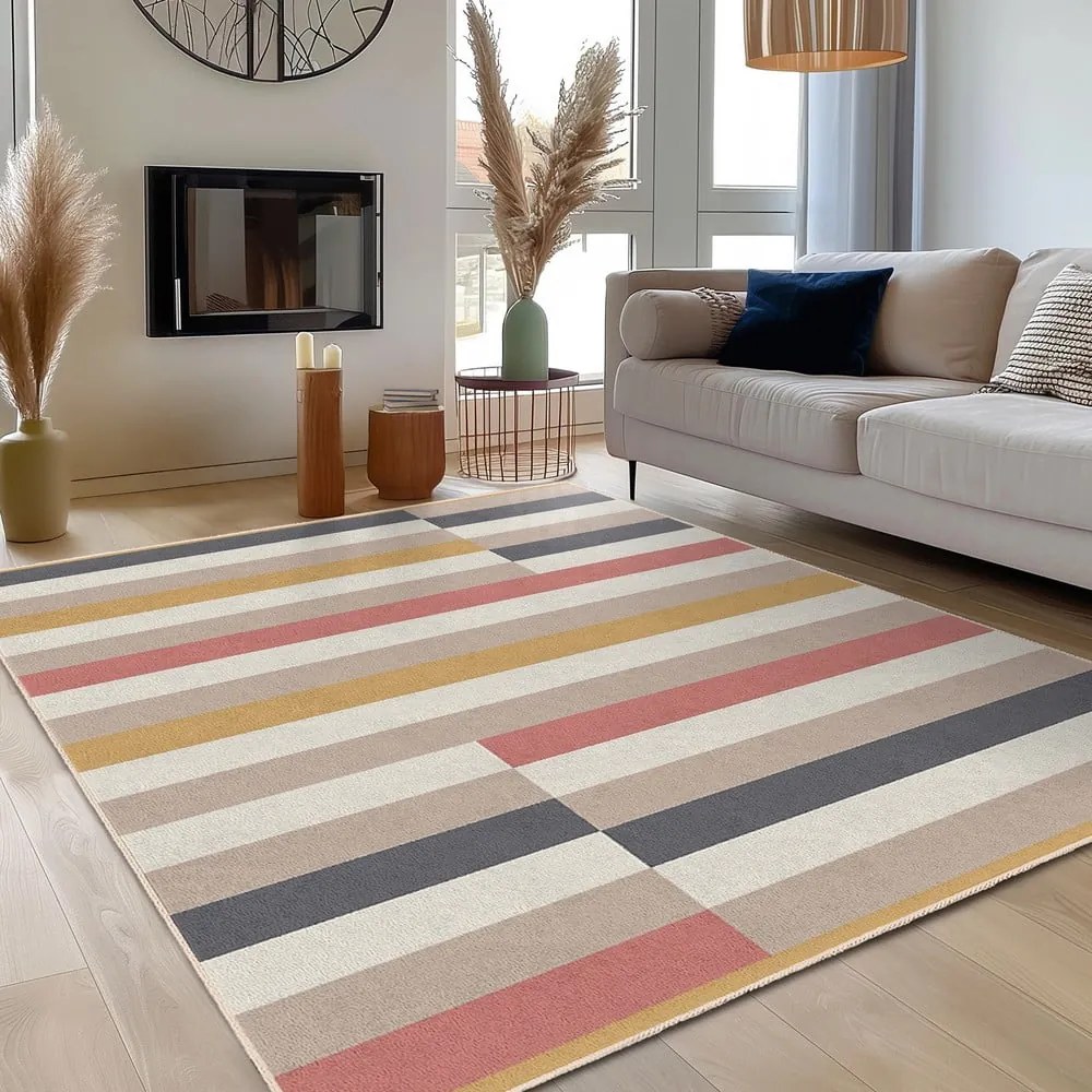 Covor lavabil 80x150 cm Rosy Bandas – Mila Home