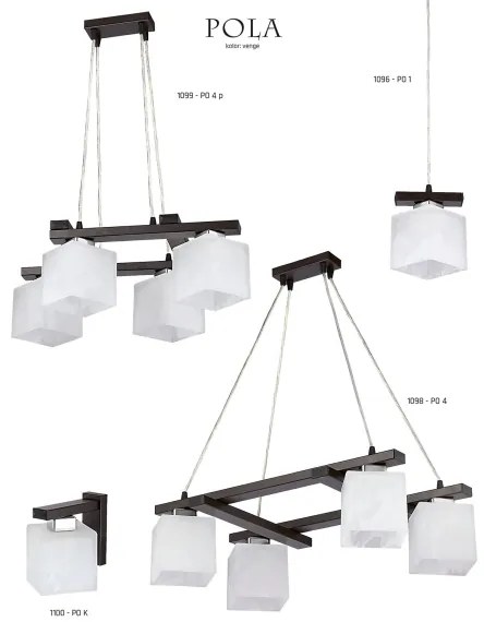 Lustra POLA PO4 4xE27/60W