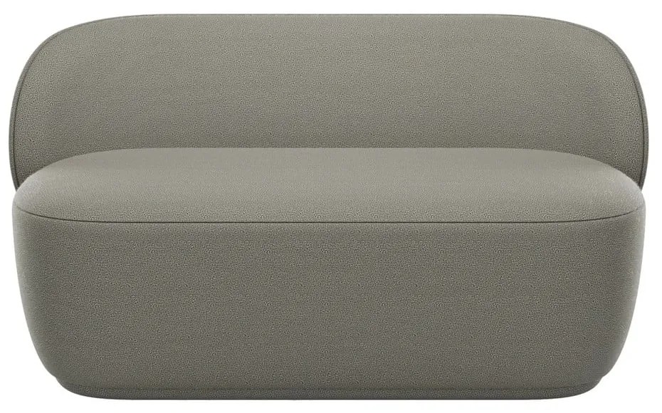 Canapea gri cu tapițerie din stofă bouclé 137,5 cm KUON – Blomus