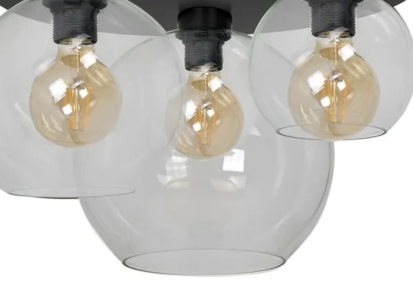 Plafonieră SOFIA 3xE27/60W/230V transparent