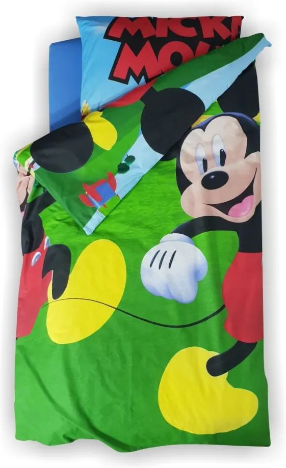 Lenjerie pat copii Mickey A 2-12 ani