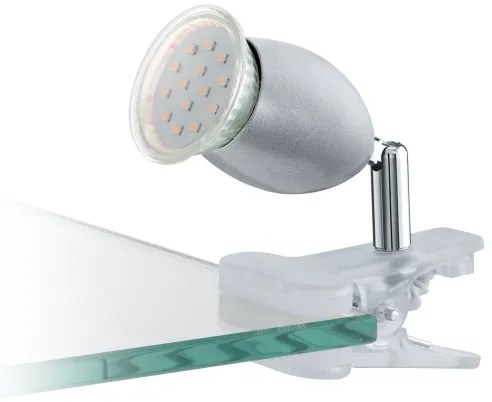 Lampă LED cu clemă Eglo 93119 LED BANNY 1 1xGU10/3W/230V