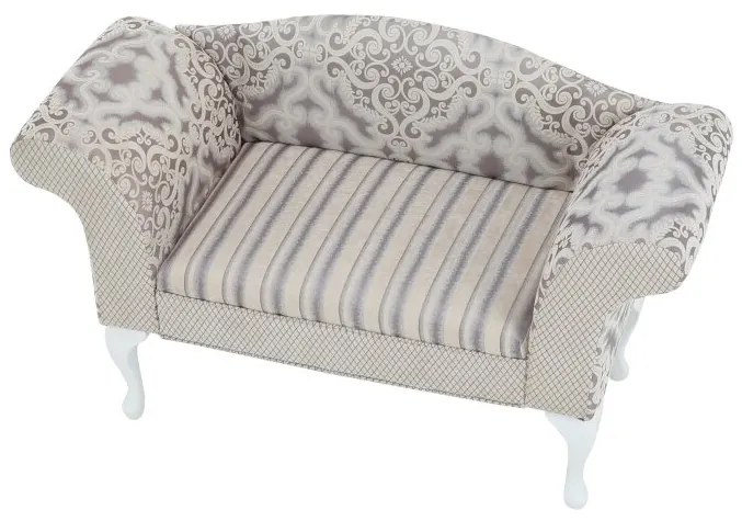 Canapea Fabricio 122 cm crem si gri