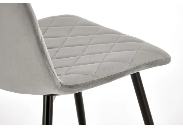 Scaun ORIS pentru dining, gri, 1 buc.