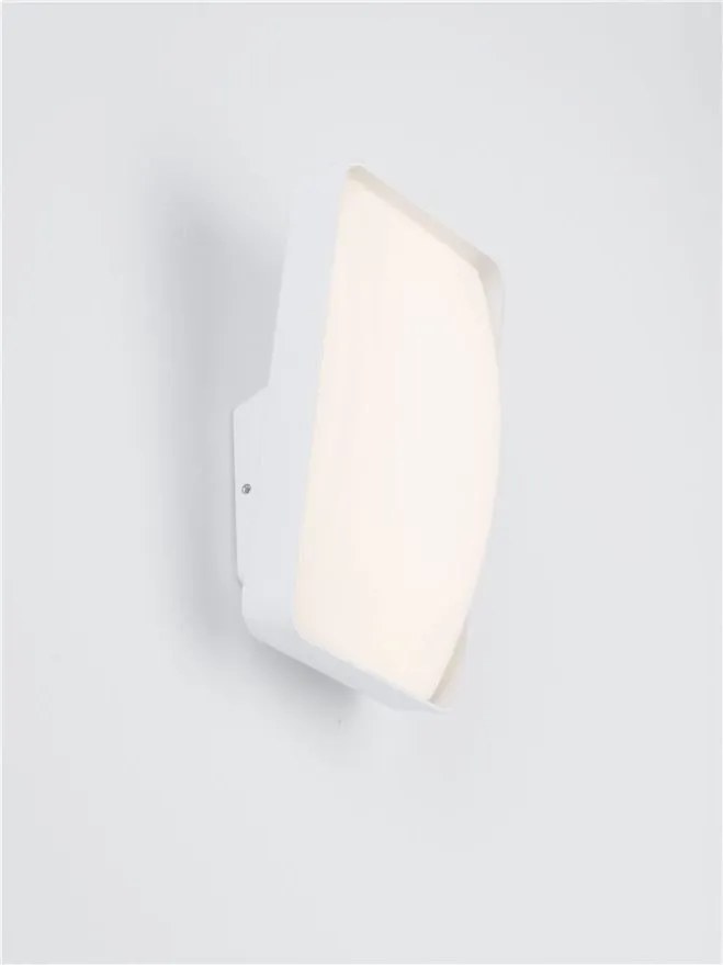 Aplica de perete exterior LED IP65 NUBO alb