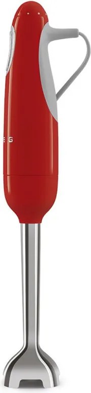 Blender manual Smeg HBF11RDEU, 700 W, 14850 rpm, Functie Turbo, Maner antiderapant, Rosu