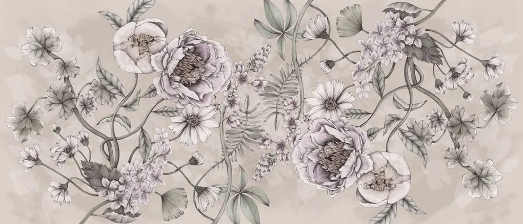 Fototapet, Spring Flower, Sand, Rebel Walls