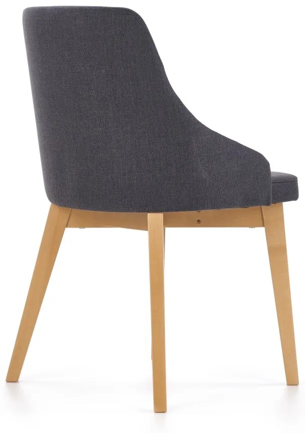 Scaun textil Toledo stejar miere/Inari95