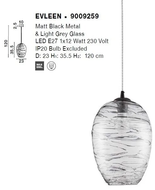 Pendul design decorativ modern EVLEEN