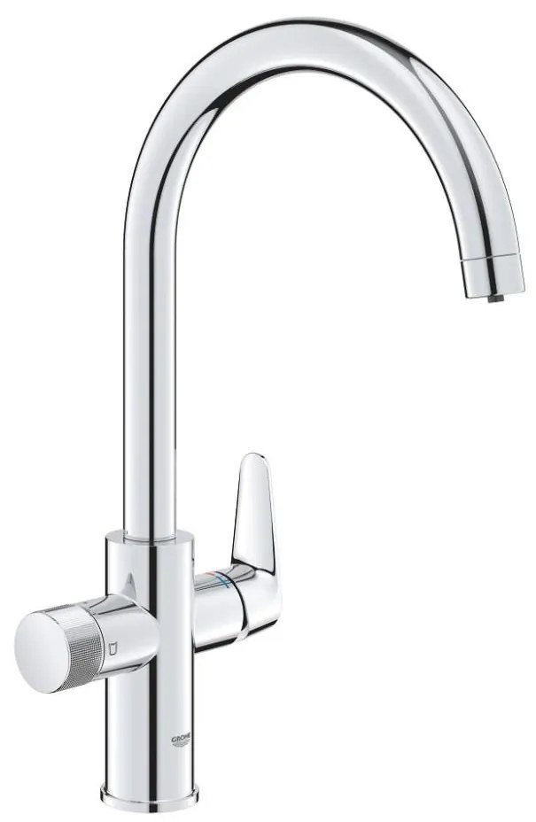GROHE 30592000 - Baterie pentru chiuvetă StartCurve BLUE PURE, 411 mm, crom lucios