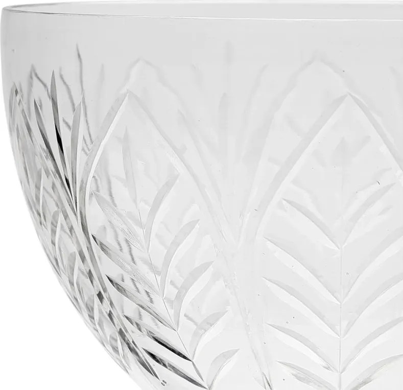 Bol de sticla , cu model 20.5 cm, Eoline