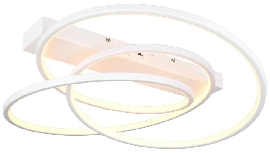 Plafonieră albă LED cu intensitate reglabilă 49x64 cm Darvin – Trio