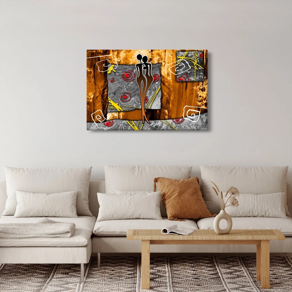 Tablou picturii străveche (90x60 cm)