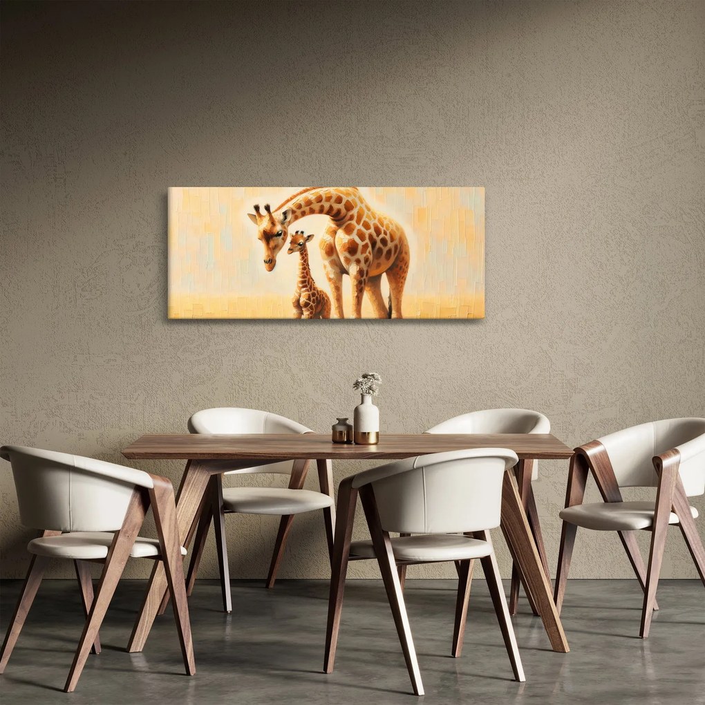 Tablou - Girafe (120x50 cm)