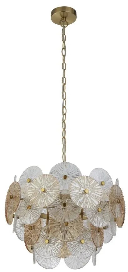 Lustra suspendata moderna design deosebit Wagon Wheel 5Lt