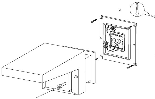 Eglo 95097 - Corp de iluminat perete exterior DESELLA 1 LED/10W/230V