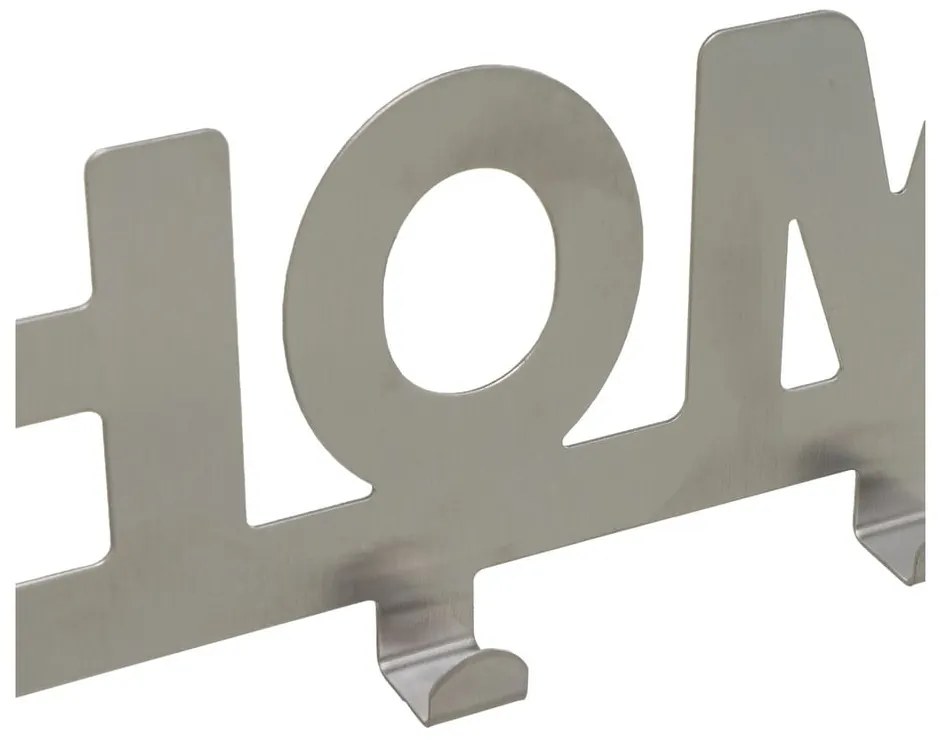 Cuier de ușă argintiu mat din metal 32 cm Home – Casa Selección